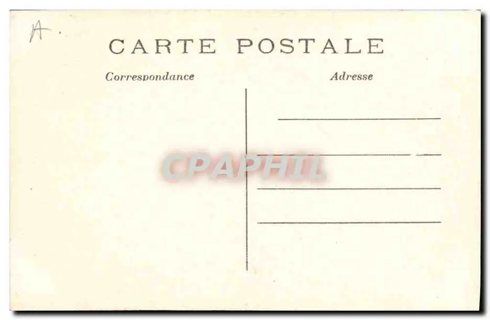 O Geral Galliéni — Governador Militar de Paris — A Grande Guerra 1914 — Phot-Express - Verso