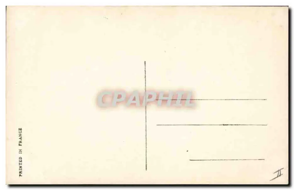 Geral Gallien — retrato em uniforme decorado — Maquuel Phot - Verso