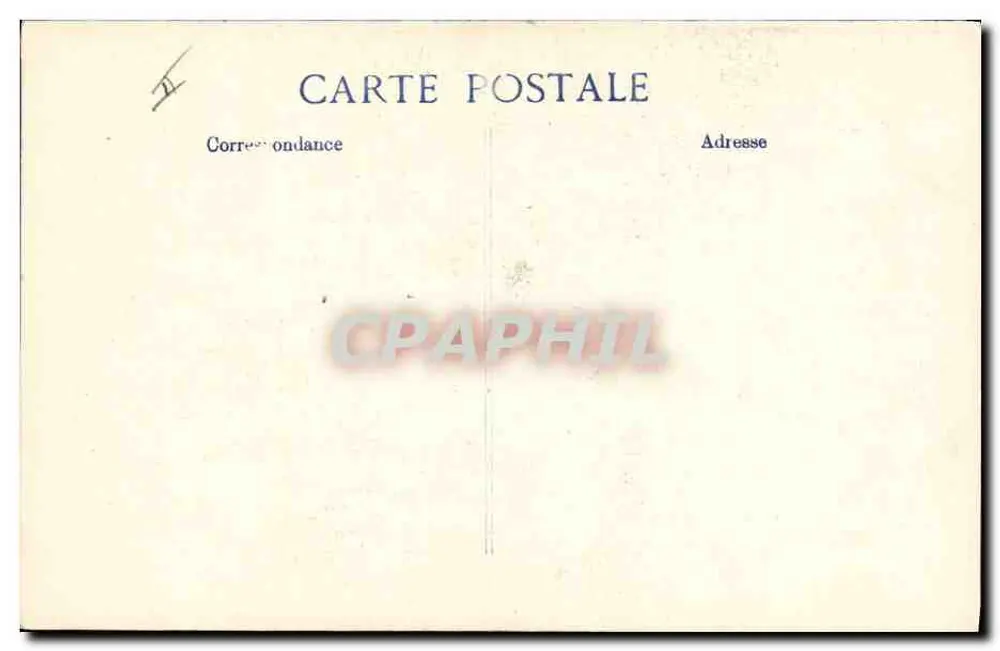 General Galliéni — Gouverneur von Paris — E. Le Deley, Drucker, Paris - Rückseite