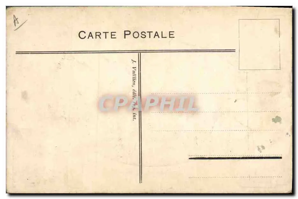 Albert Ier Roi des Belges — 1914 — J. Vuillien, éditeur, Bruxelles - Verso