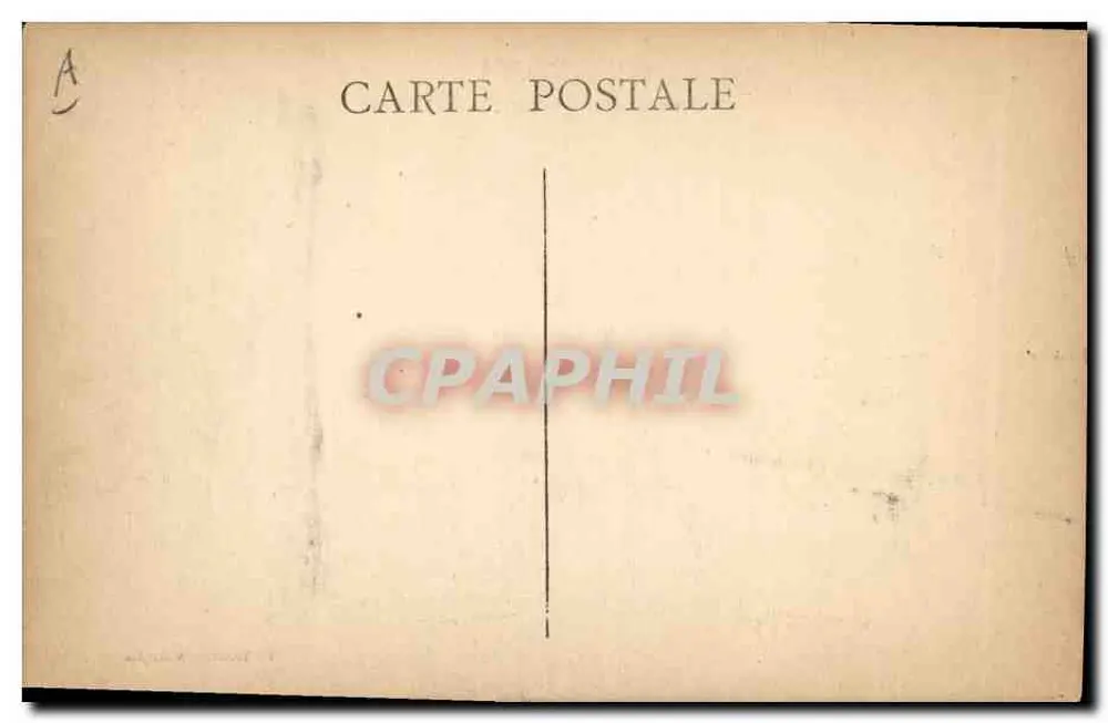S.S. ROMA — Dampfer der Compagnie Cyp. FABRE — N. GRIMAUD, MARSEILLE - Rückseite