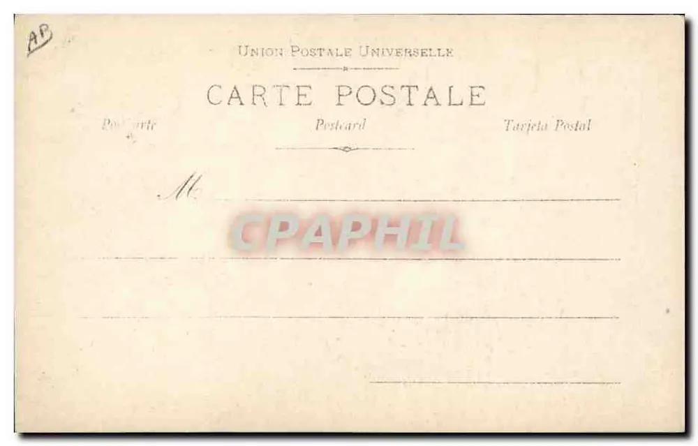 Frau in einem Kariertkleid — Les Joujoux — Marville, Paris - Rückseite