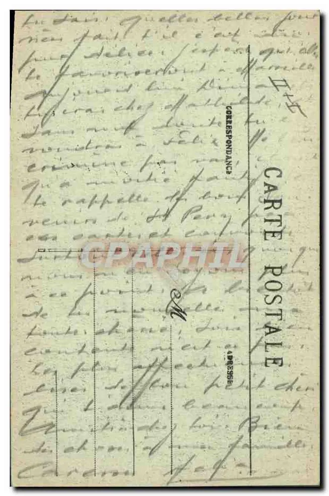 In der Bretagne — Das erste Duell — Sammlung Villard, Quimper - Rückseite