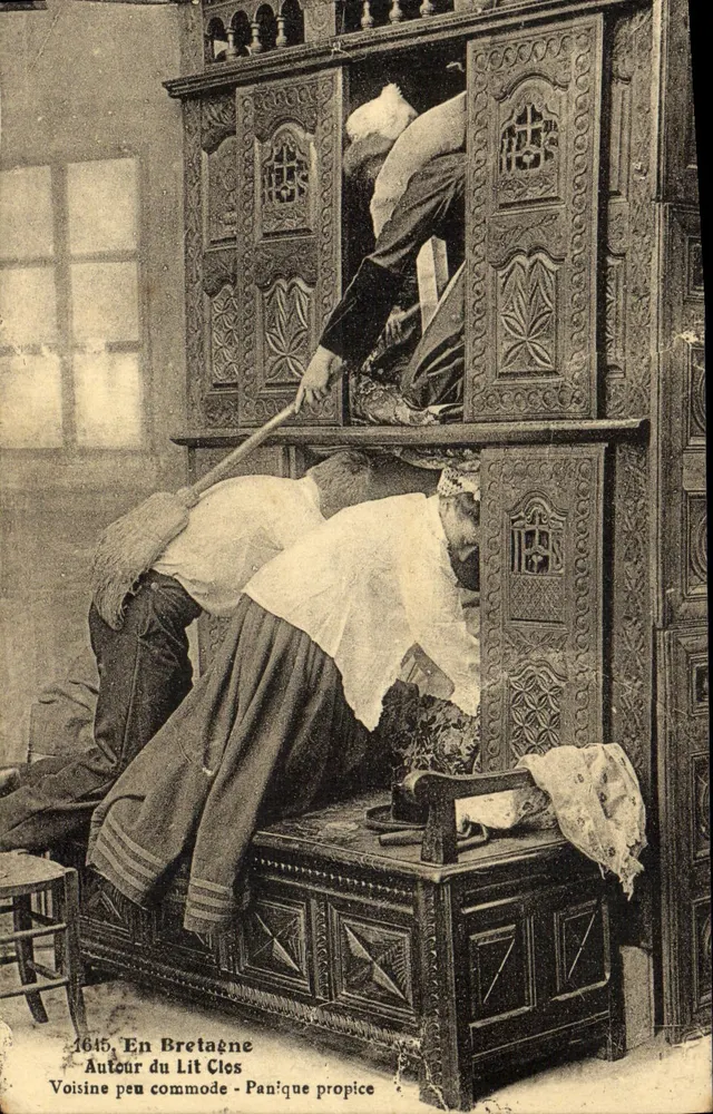 Voisine peu commode - Panique propice — En Bretaña — Editor no identificado, número de serie no visible - Anverso