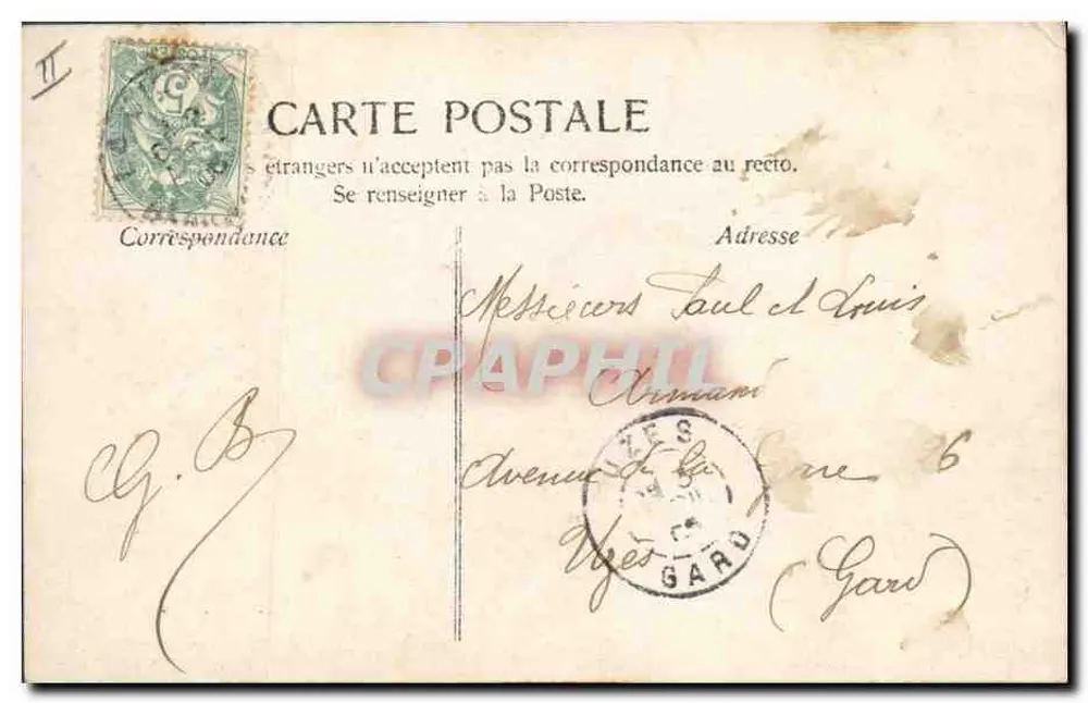 1. APRIL — Tag des Aprilscherzes — Verlag Germaine - Rückseite