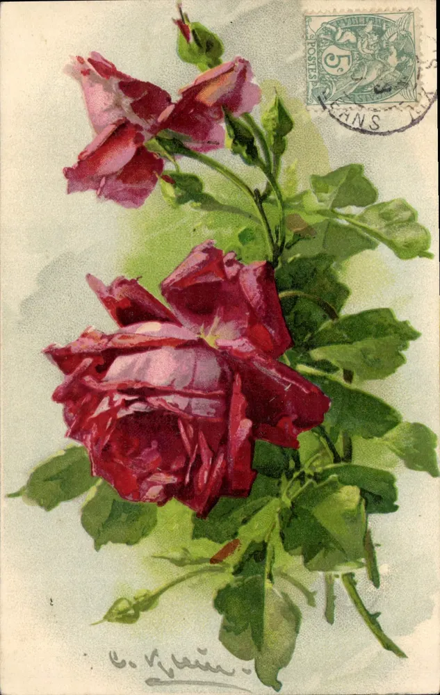 Rosée — ilustração — E. V. Lainin - Frente