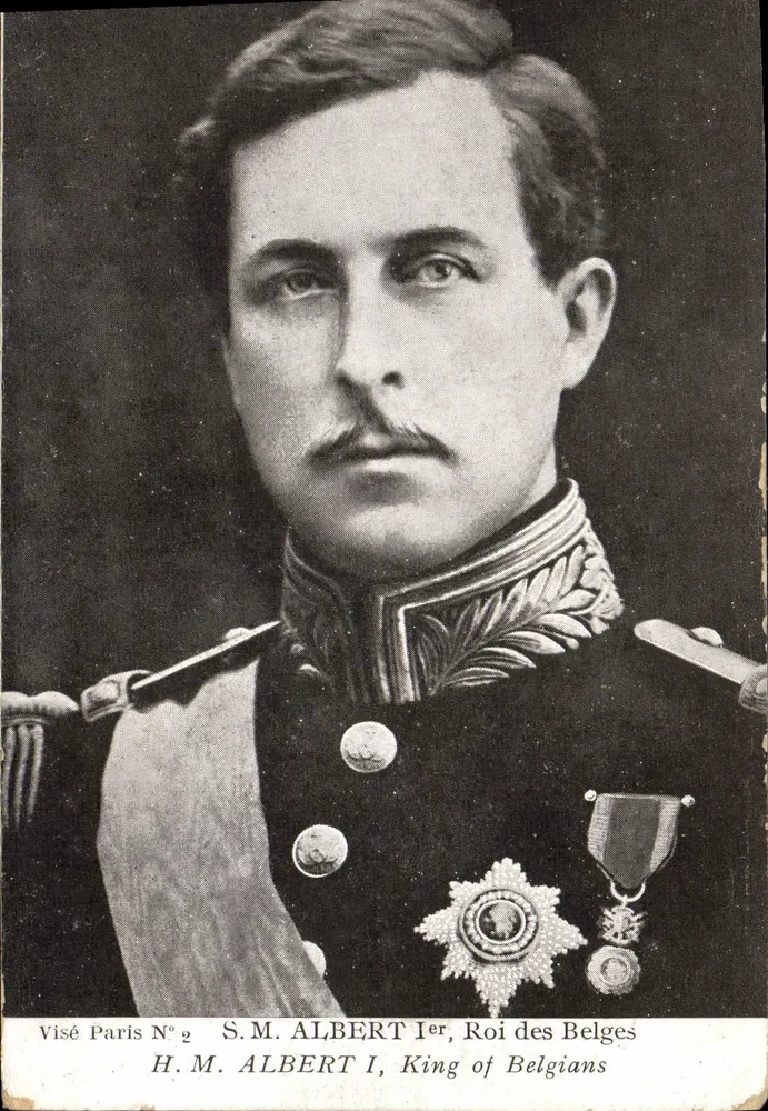 S.M. Albert I., König der Belgier — Visé Paris N°2 — Verlag Visé Paris - Vorderseite