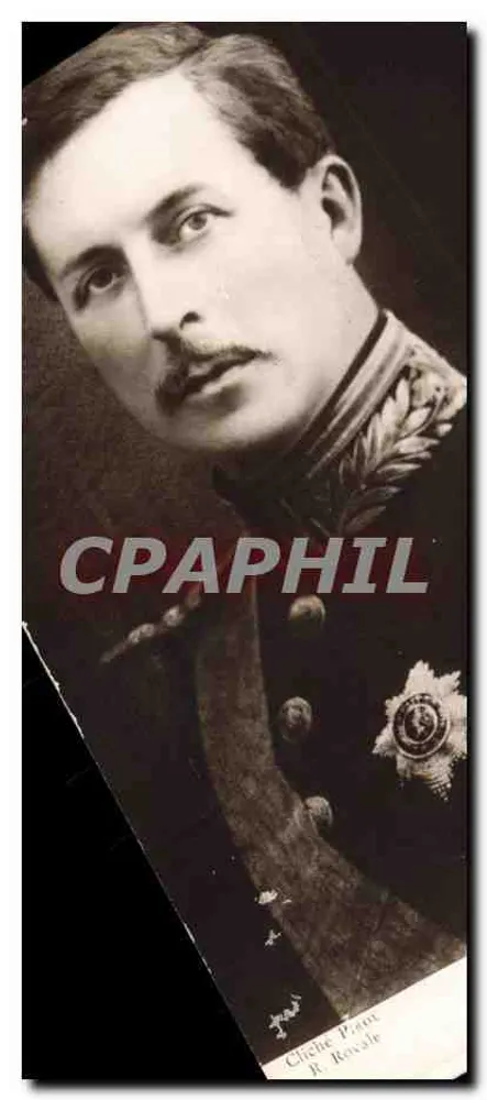 Retrato de um oficial — Chiche Prunx, R. Rouxale - Frente