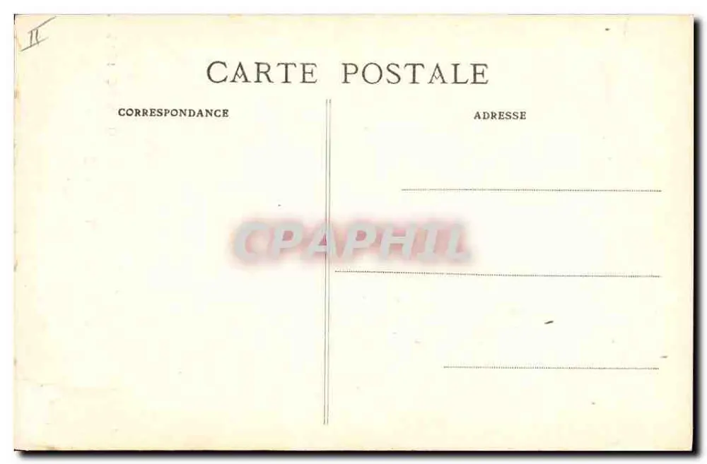 S.M. Albert I — König von Belgien — Die neue Antike Ansichtskarte-Serie - Rückseite