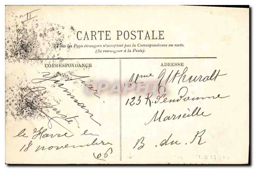 Le Havre — Le Transatlantique "La Provence" — LL. — n°436 - Rückseite