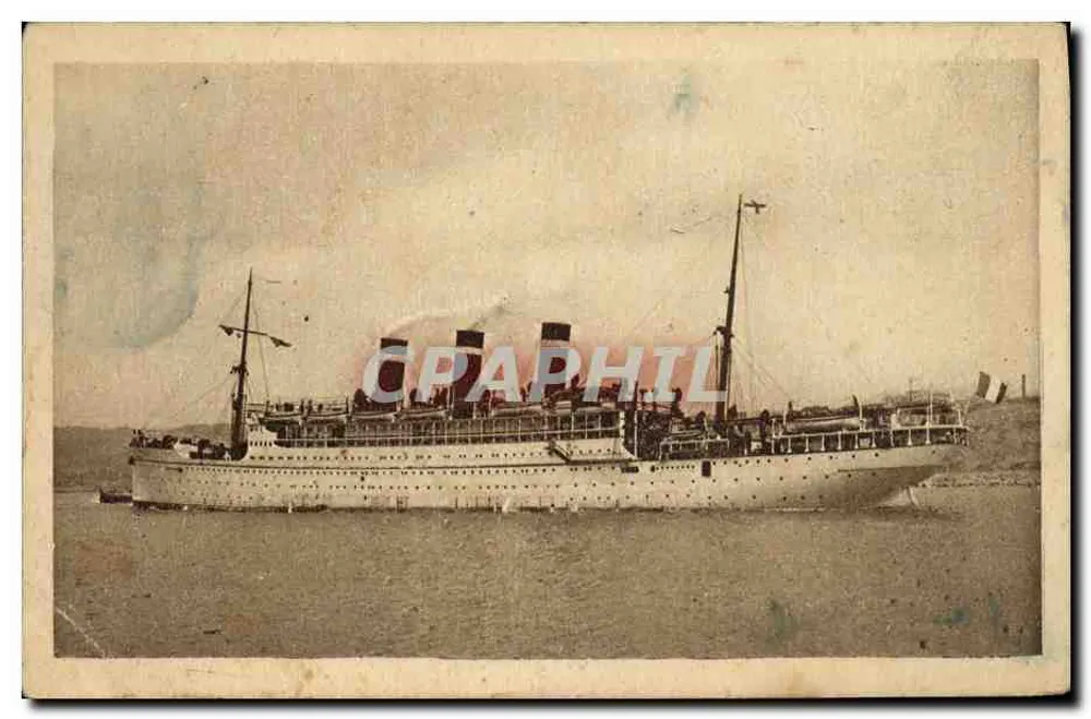 S.S. « PROVIDENCE » — paquebot de la Compagnie Faibère Line — éditeur CARTENOSTALE - Vorderseite