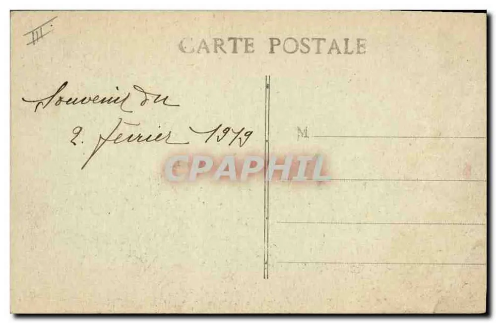 S.S. PATRIA — Schnellfahrer mit Doppelpropeller der Cie C. FABRE — Auf See - Rückseite