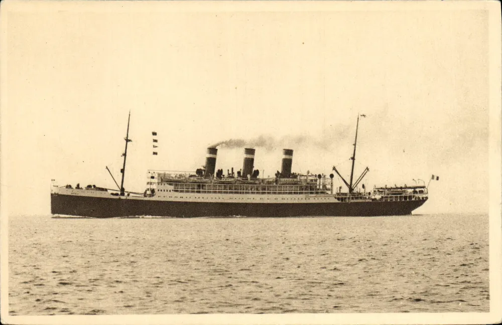 S.S. 'Patria' — Côte d'Azur — C° Cyp. Fabre - Vorderseite