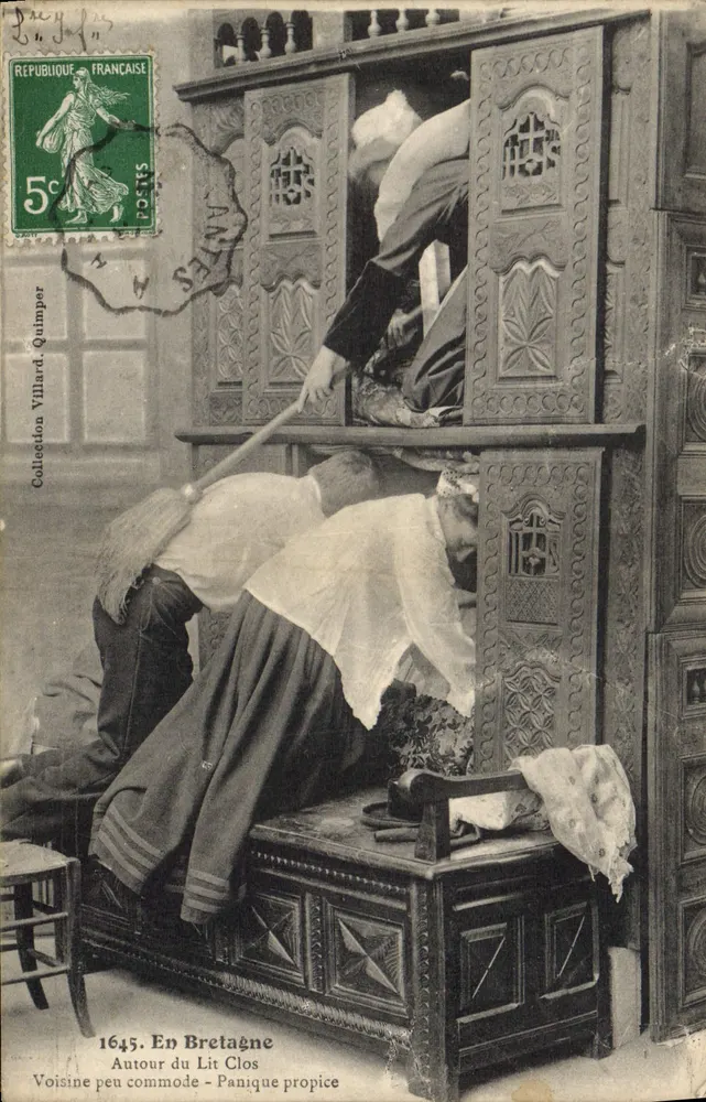 In der Bretagne — Um den Lit Clos — Verlag Villard, Nr. 1645 - Vorderseite