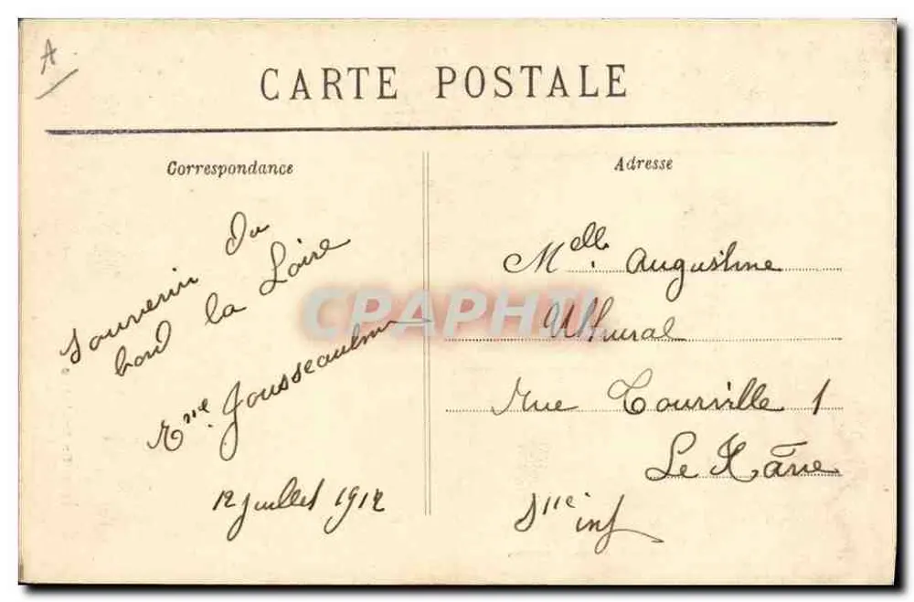 In der Bretagne — Um den Lit Clos — Verlag Villard, Nr. 1645 - Rückseite