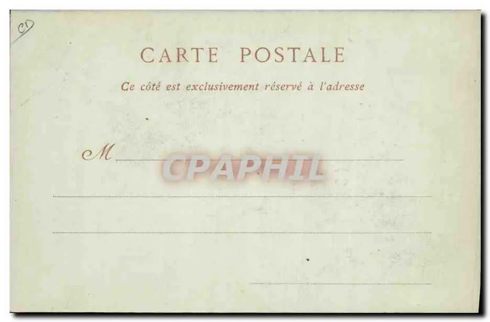 Victor Hugo — Portrait — Neurdein Frères, Photo-Verlag - Rückseite