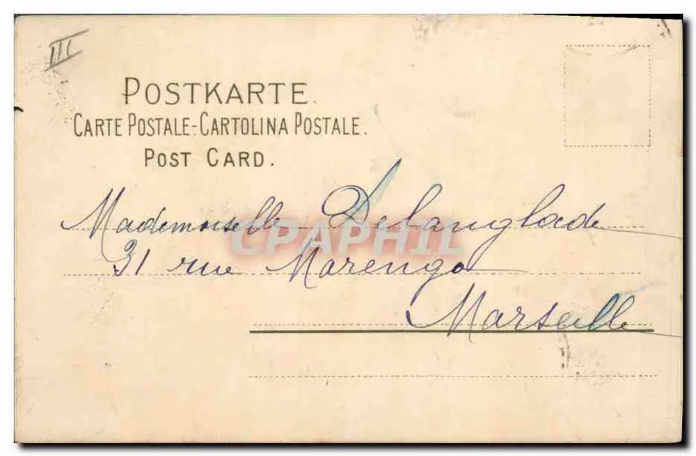 Rosa amarela — ilustração — editor: Fresson & Cie, Leipzig, série 1386 - Verso