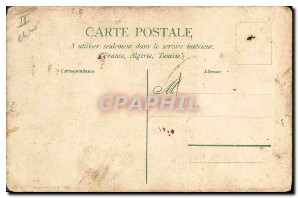 Fleurs jaunes — bouquet — Éditeur : N.° C. Éditeurs, Paris, série 186 - Achterkant