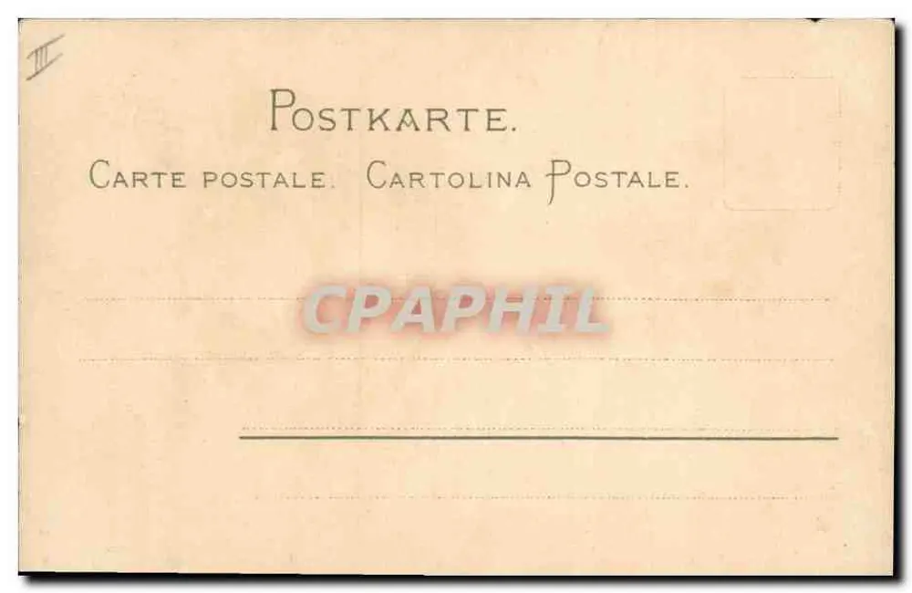 Natureza morta com flores e frutas — série 12 — editor Mauser & Buch, Leipzig - Verso