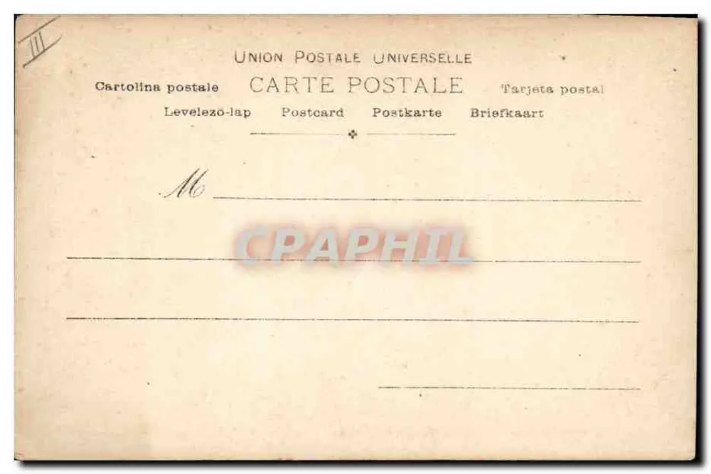 Teufel — Griffon d'arrêt Hund — Paul Boyer, Paris - Rückseite