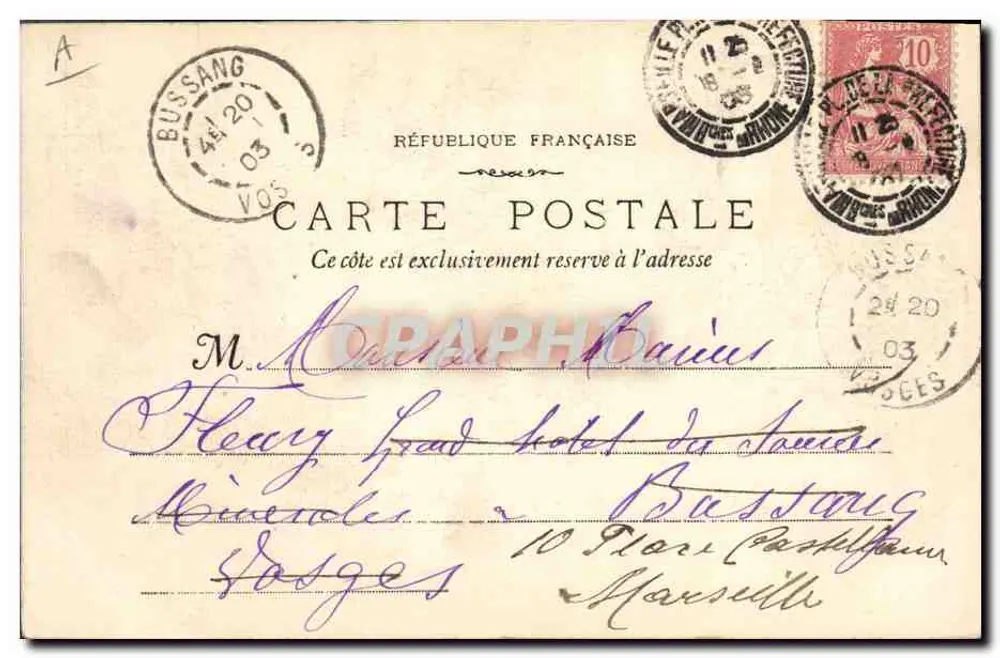 Stierkampf — Matador mit der Estocade — Phototypie E. Lacour — Marseille - Rückseite