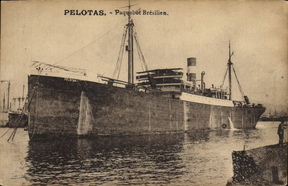 Pelotas - Brasilianischer Dampfer — Verlag Boncelly, Marasville - Vorderseite