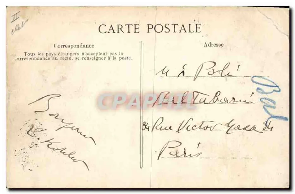 Le Havre — Der Transatlantiker 'La Provence' — Der größte Transatlantiker — Nr. 162 - Rückseite