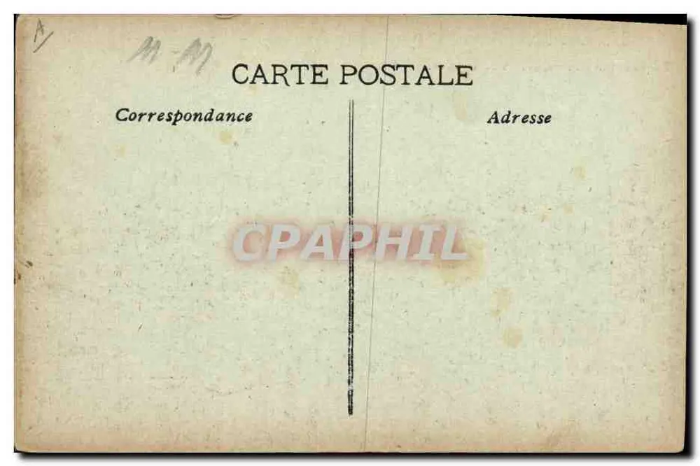 Dampfschiff Paul Lecat — Messageries Maritimes — Verlag nicht sichtbar - Rückseite