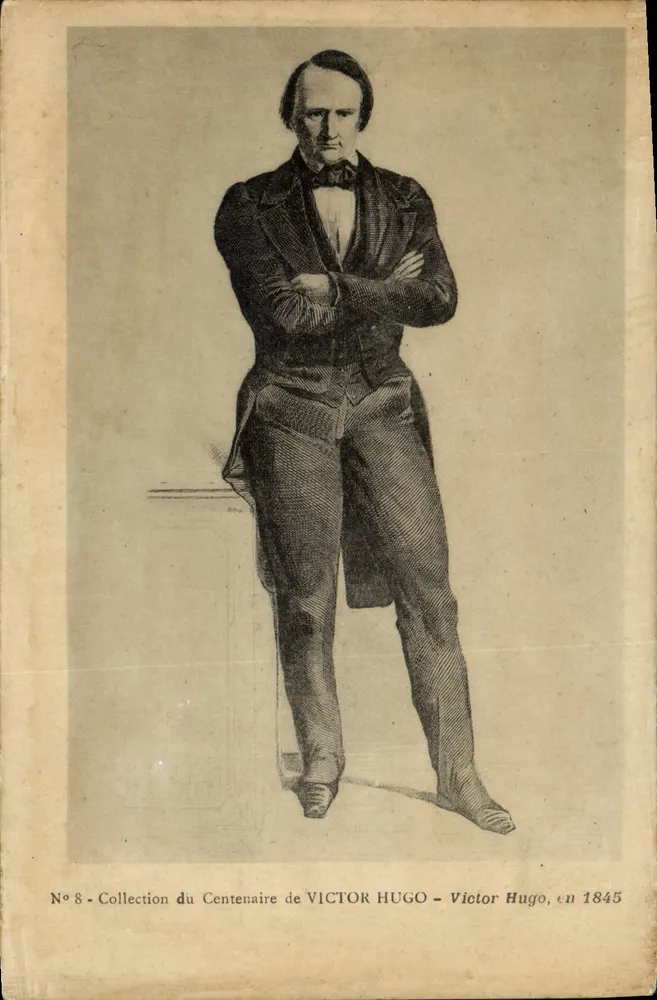Victor Hugo — Coleção do Centenário de VICTOR HUGO — N°8 - Frente