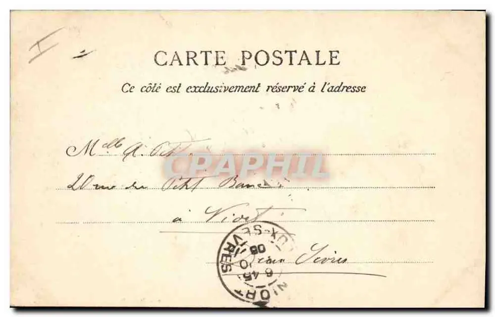 PARIS — Monument de Victor Hugo — Bas-Relief — Editor Milton, n° 269 - Verso