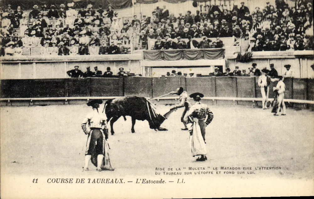 Corrida de Touros — A Estocada — I.I. - Frente