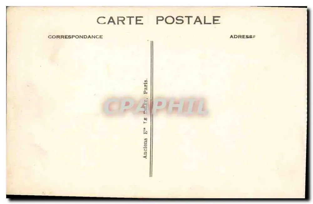 레 Havre — 선박 "Paris" — D. P. Le Havre, n° 606 - 뒷면