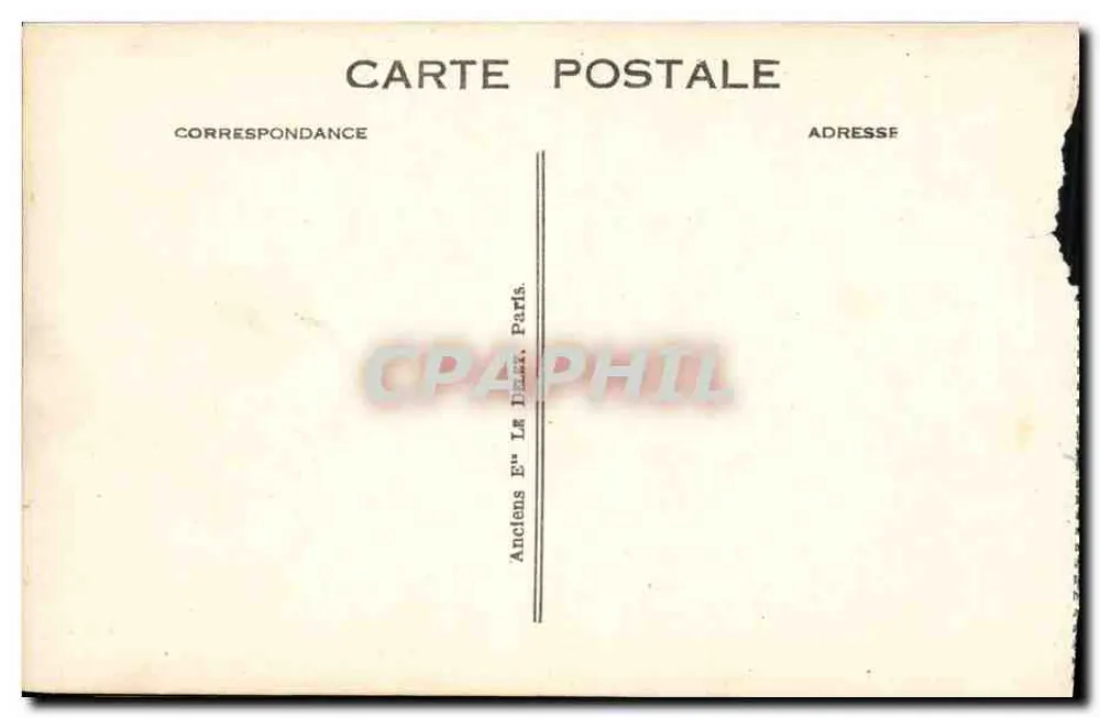 Innenraum des Transatlantikers "PARIS" — Ein First-Class-Salon — G.F. Le Havre, n°5 - Rückseite