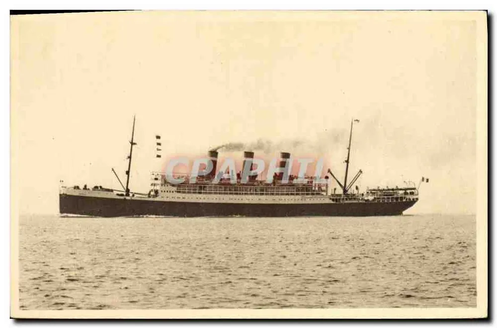 S.S. PATRIA — C° CYP. FABRE — Marseille - Vorderseite