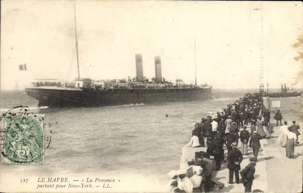 Le Havre — « La Provence » auf dem Weg nach New York — LL. Nr. 527 - Vorderseite