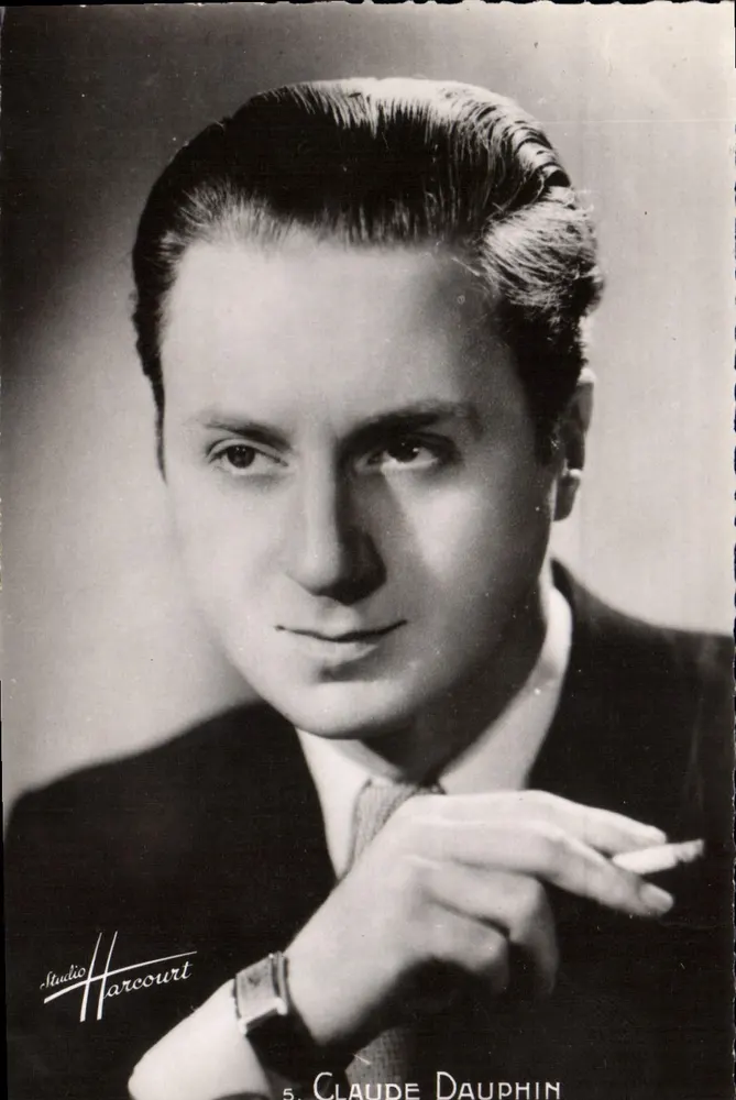 Claude Dauphin — retrato — Studio Harcourt, n°5 - Frente