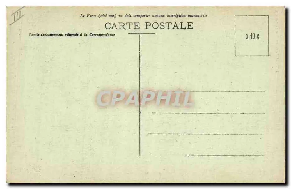 Lits-Clos e Berceais — « A Descida do Paraíso » — Coleção E. Hamonic, St-B. - Verso