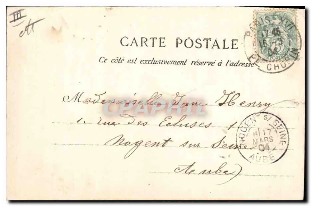Forêt de Rambouillet — Rendez-vous aux Buttes de Rochefort — L. S. Bubule, Rambouillet - Rückseite