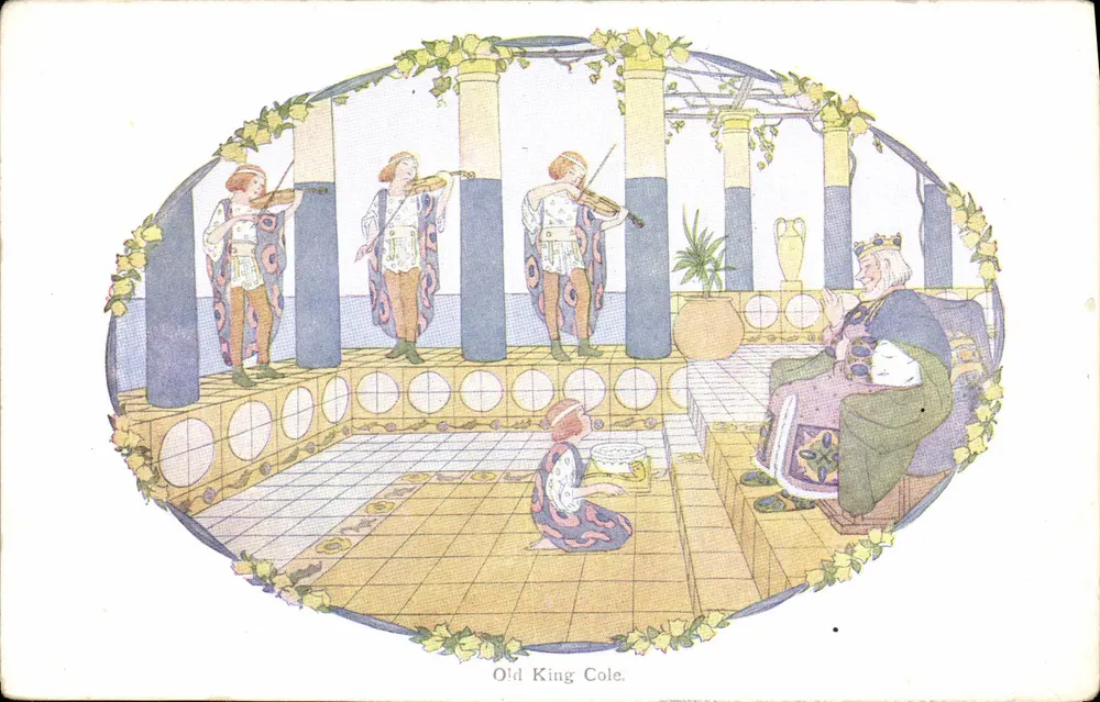 Old King Cole — Little Songs of Long Ago — Augener Ltd. London - Recto