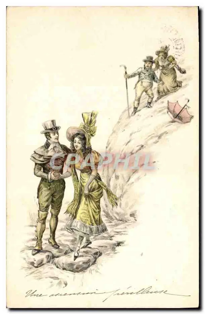 Eine malerische Wanderung — Berglandschaft — Verlag nicht erkennbar - Vorderseite