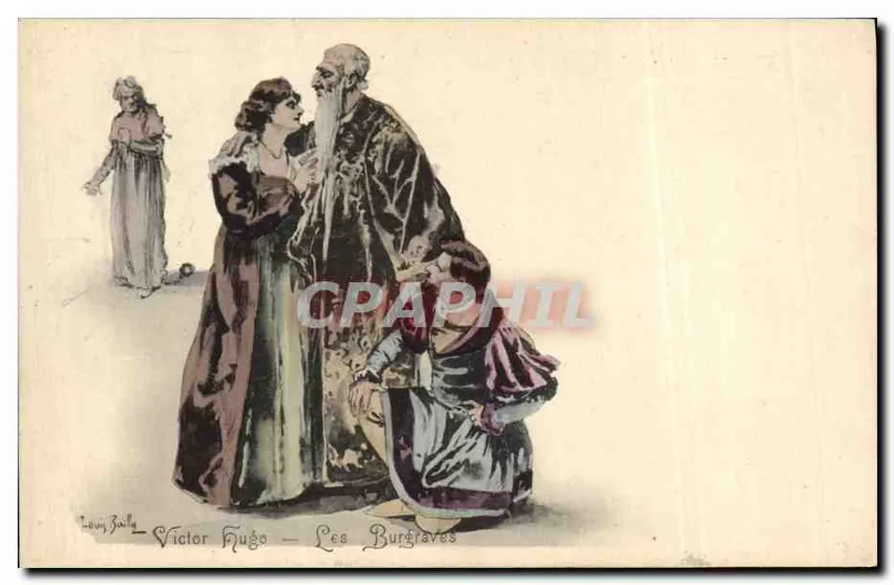 Victor Hugo — Les Burgraves — Levy Baily - Frente