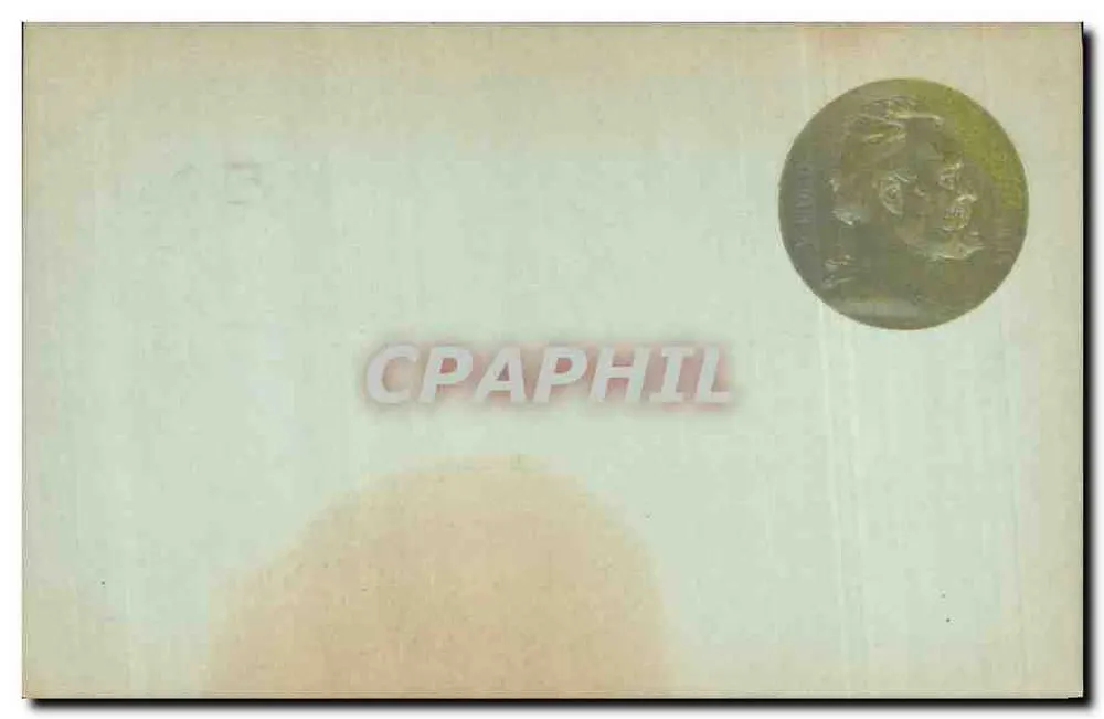 Carta postal francesa — modelo 1905 — editor desconhecido - Frente