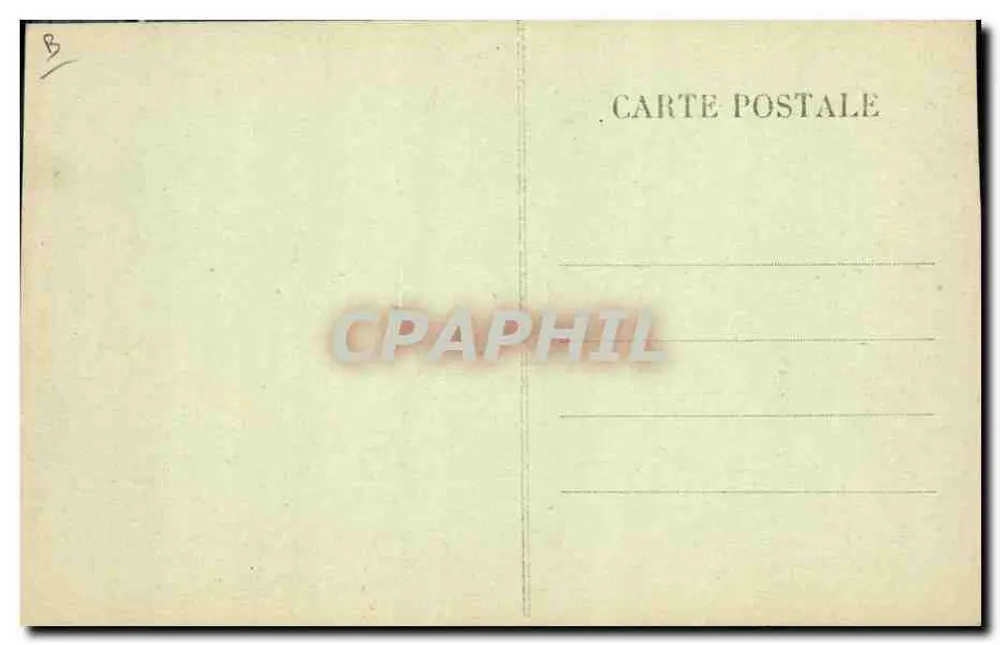 Pierre Loti in Uniform eines Marinekapitäns — Verlag J. Courtois, Nr. 1 - Rückseite