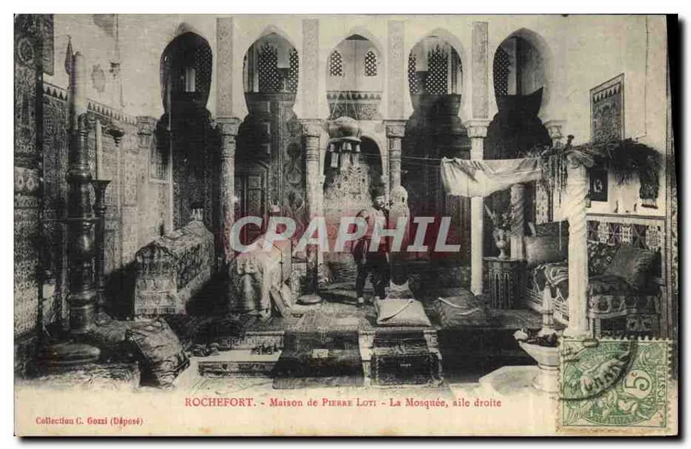 ROCHEFORT - Haus von Pierre Lotti - Die Moschee, rechte Flügel - Vorderseite