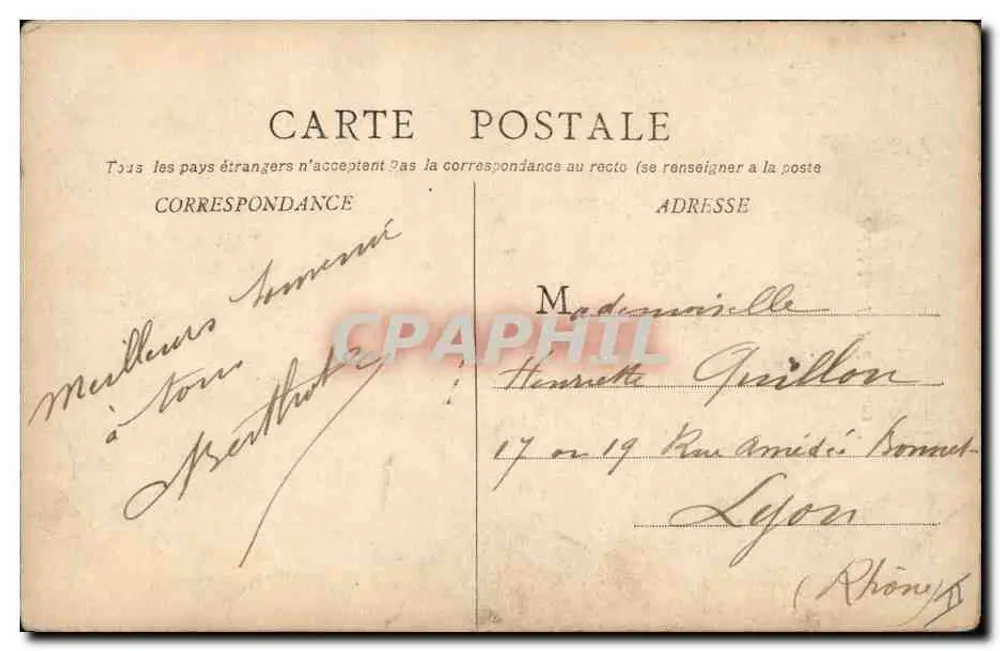 Lamartine aos 20 anos — gravura de B. F. Chald — n° 1866 - Verso