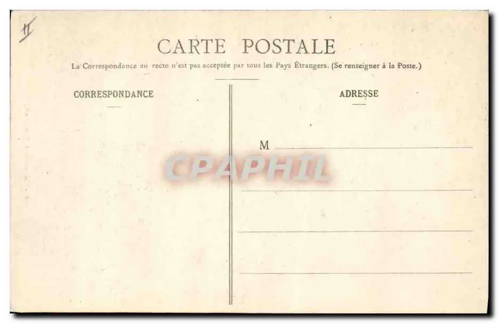 Lamartine na Academia — Coleção Prudon, Mâcon — n° 136 - Verso