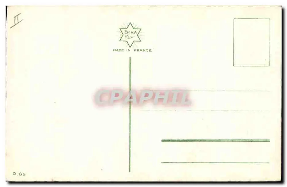 Rose — dibujo a color — Emka Paris n° 0.85 - Reverso