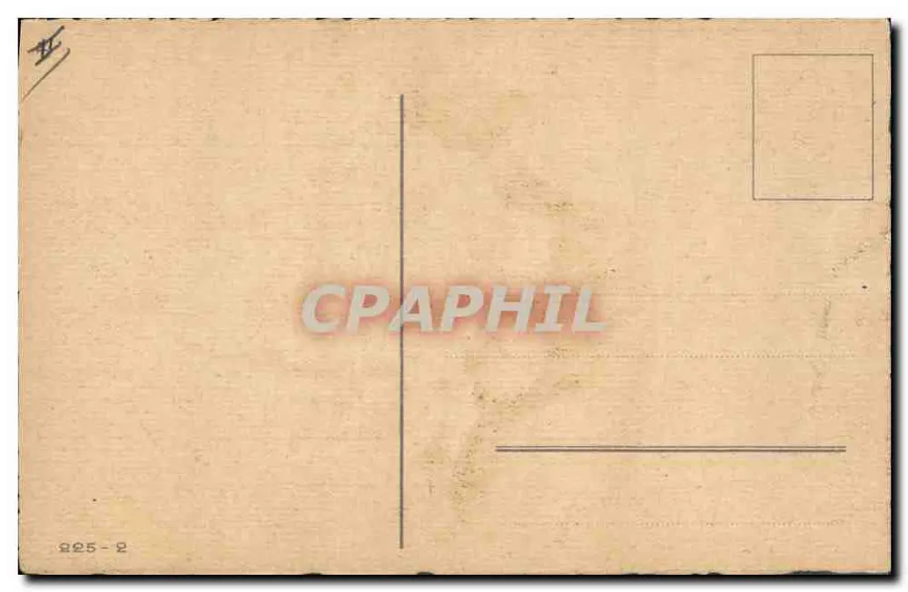 Arranjo de rosas — Boa Festa — série 225-2 - Verso