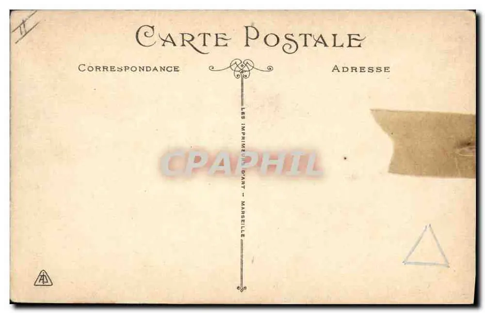 Course de Taureaux — Entrée des cuadrillas — Les Imprimitur d'Art, Marseille - Rückseite