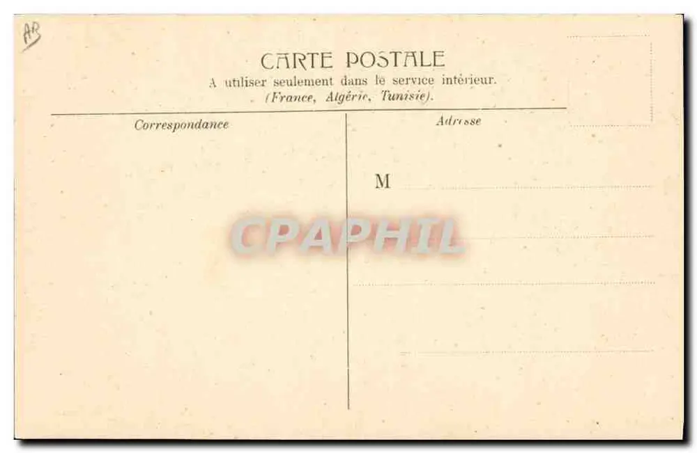 Stierkämpfe in Nîmes — Stier, der von Gueretia passiert — veröffentlicht von Mauger & Nouvelles Galeries, Nîmes - Rückseite